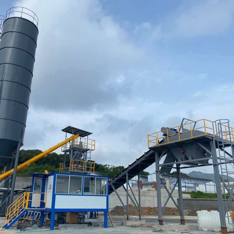 Stationary Type WBS600 Continuous Soil Mixing Plant For Construction Works Asphalt Plant