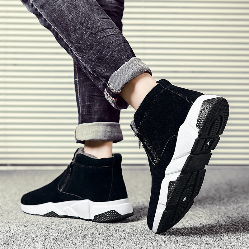 Factory Wholesale Winter Warm Casual Snow Boots For Men