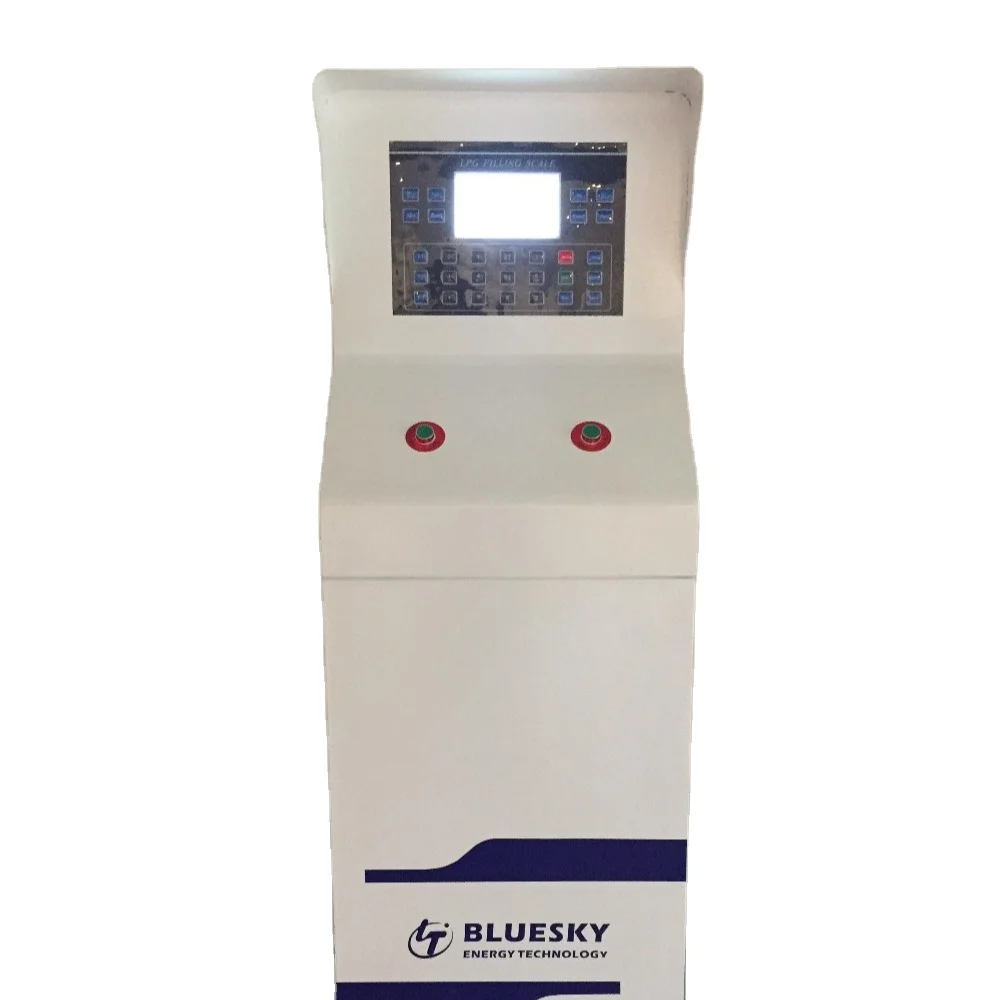 Slingle and Double Nozzles LPG Filling Scale for LPG Cylinder lpg dispenser with fuel station management system