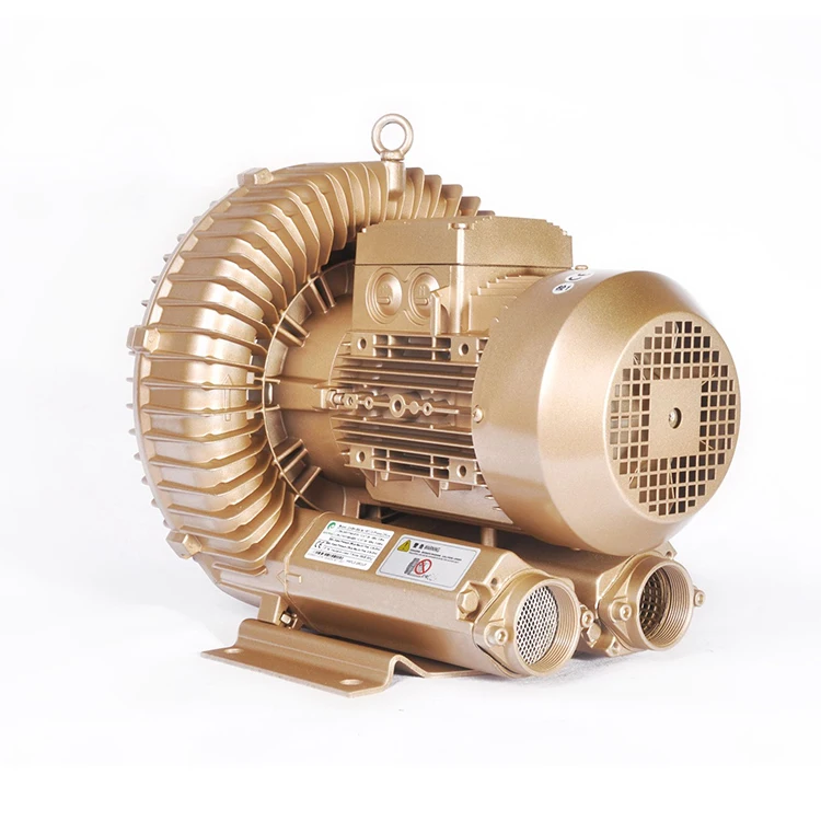 Professional Vacuum Cleaner Pump Powerful Side Channel Ring Air Blower For Dust Collector