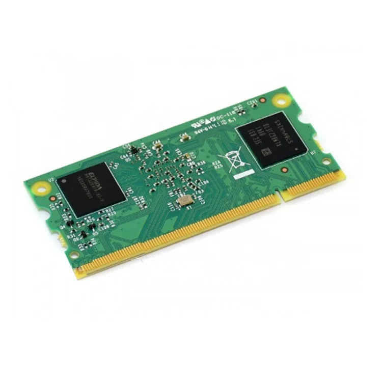 Original new Compute Module 3+/16GB (CM3+/16GB) With 16GB EMMC Flash CM3+ supports more OS, like Windows 10
