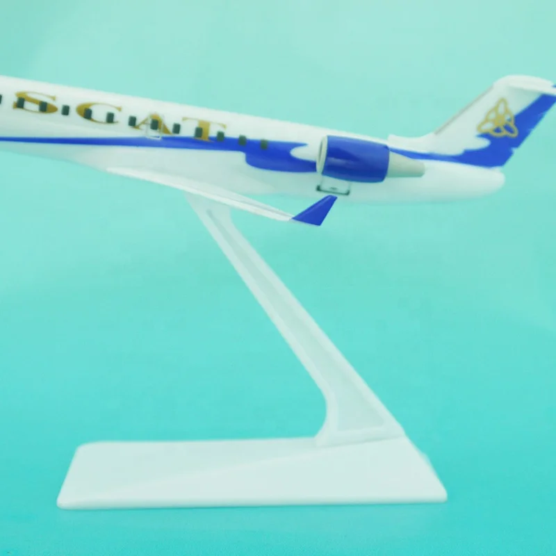 SCAT раскраске 1/150 18 см CRJ-200 модель самолета
