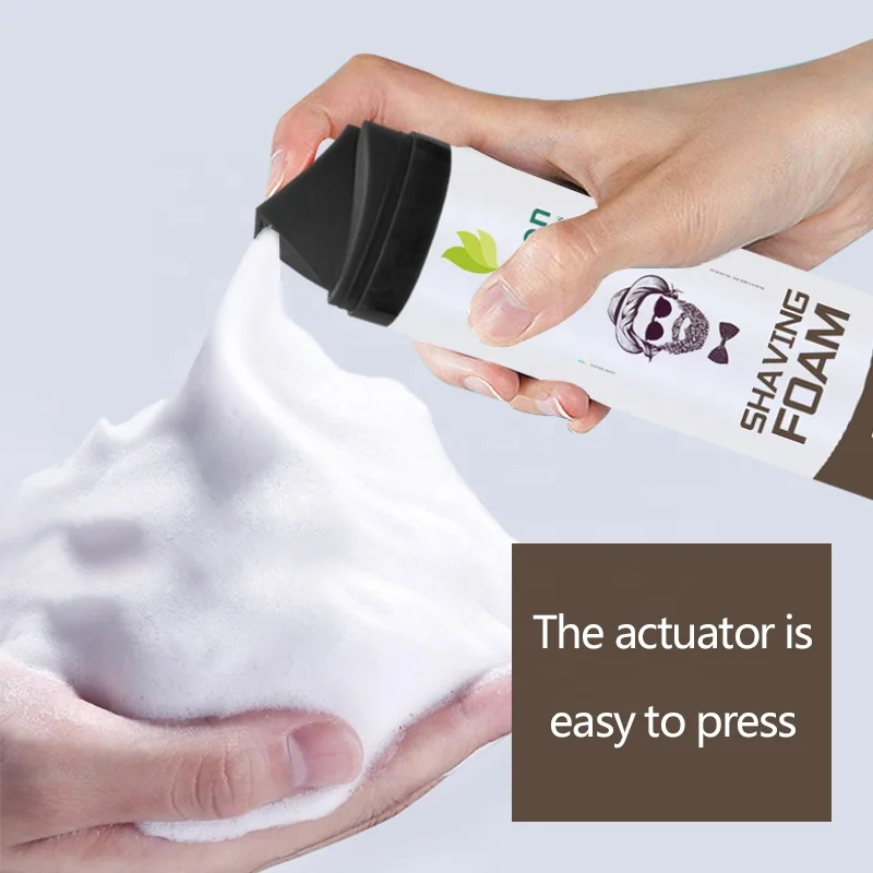 Premium Quality cheap shaving foam skin whitening gift set travel sample free with Customized Logo shaving cream for men