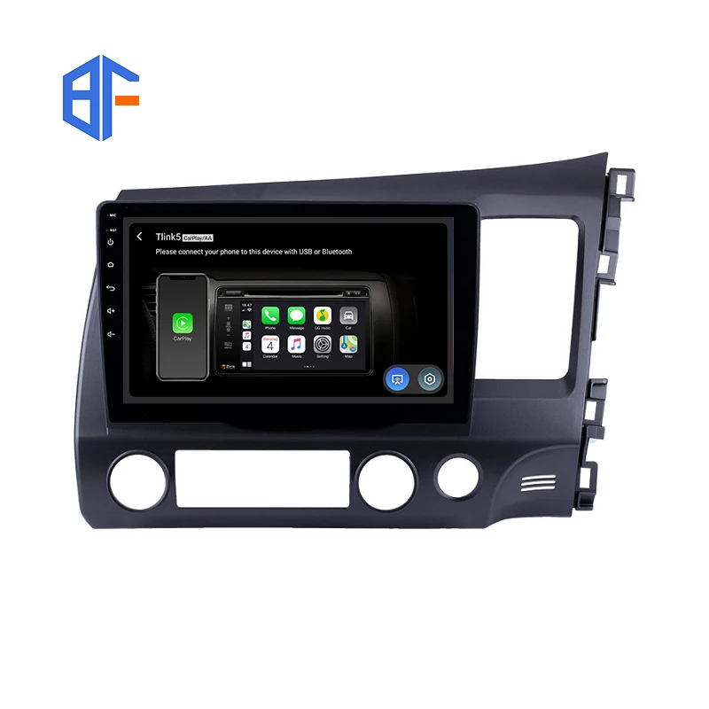 Android 10 Touch Screen 2 Din 10 inch Car Player for Honda CIVIC 2006-2011 RHD Car Radio WIFI BT GPS FM Car Head Unit