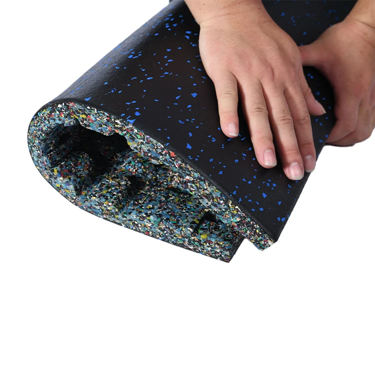 Custom Logo Anti-static Rubber Gym Flooring Mat