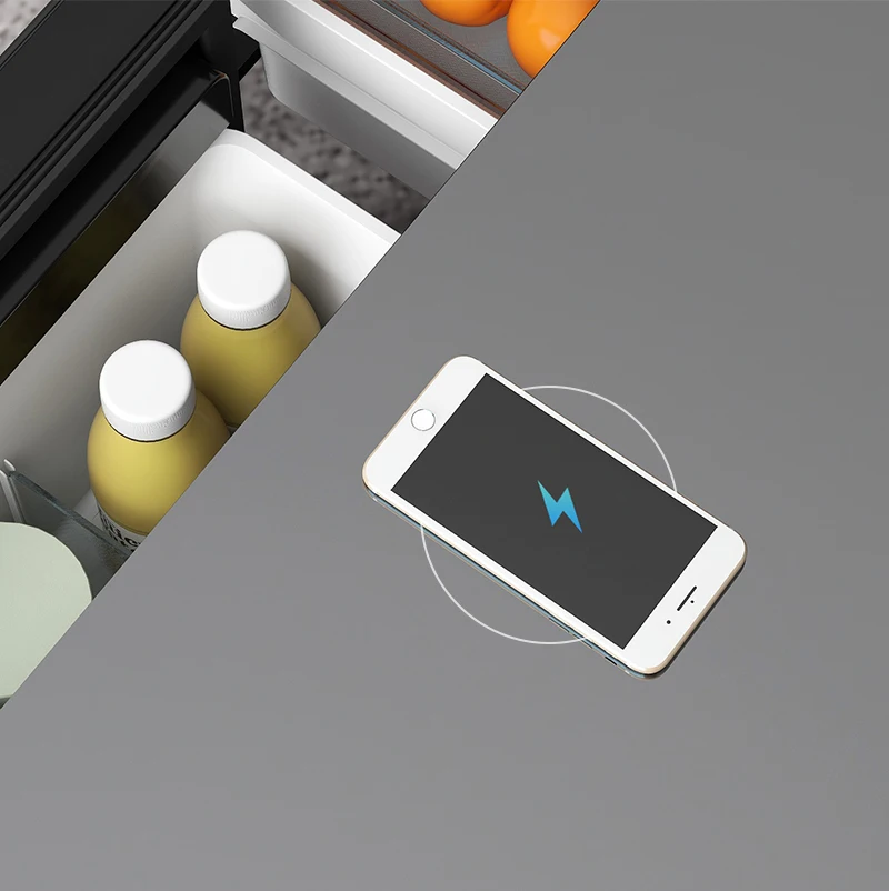 Primst Multifunctional smart coffee table refrigerator coffee table with 2 refrigerated drawers home furniture