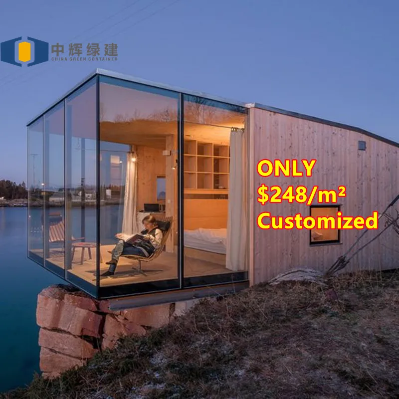 CGCH Best selling goods China Home Furnishing Modern Holiday Hotel Luxury Hotel Low-cost prefabricated container house project