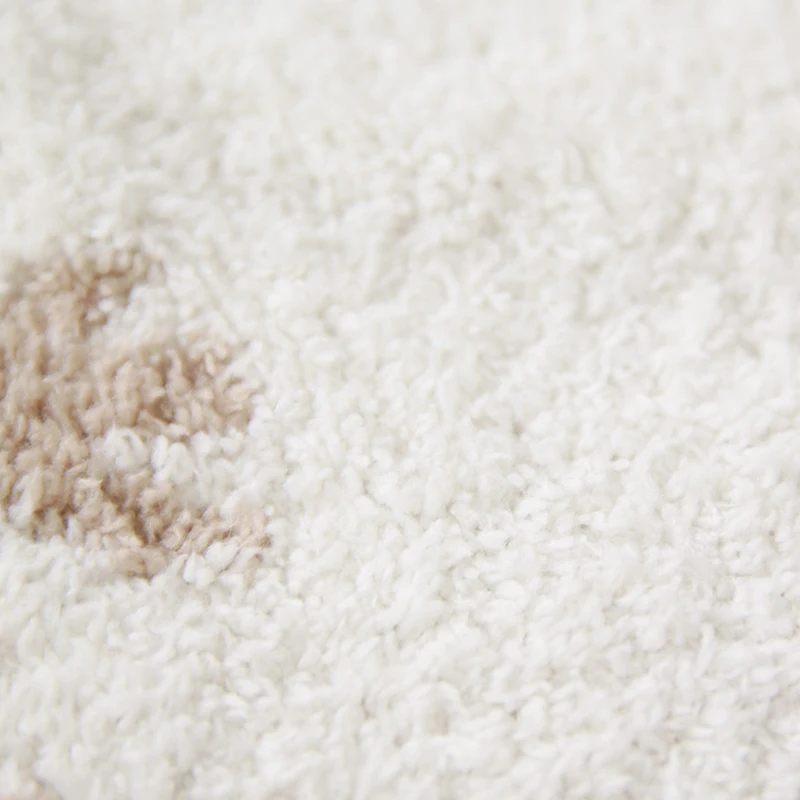 Custom logo Eco-friendly luxury 100% polyester plush quality throw blanket for home decoration