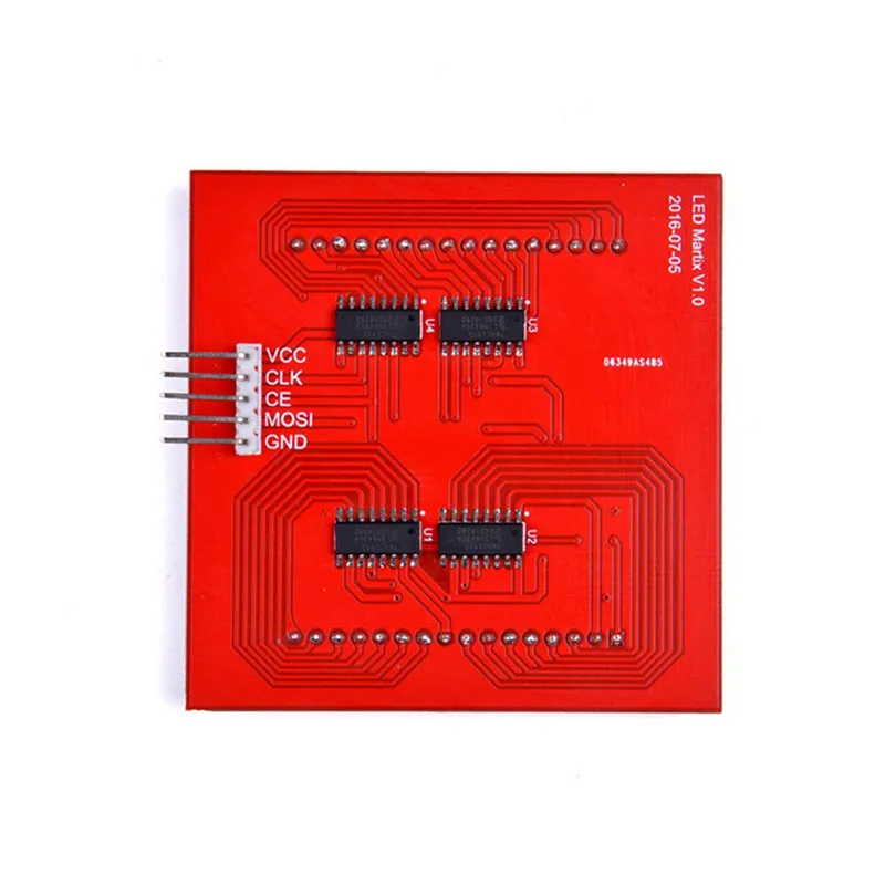 LED Full Color Dot Matrix RGB LED Display Screen Board 88 Dot Matrix Module for Raspberry Pi