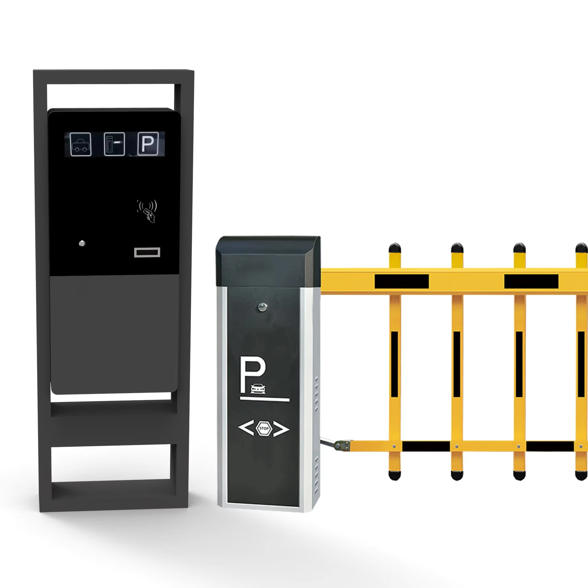 Payment Terminal Parking Card Management Data Record LPR Recognize Parking Temporary Ticket Card Parking System