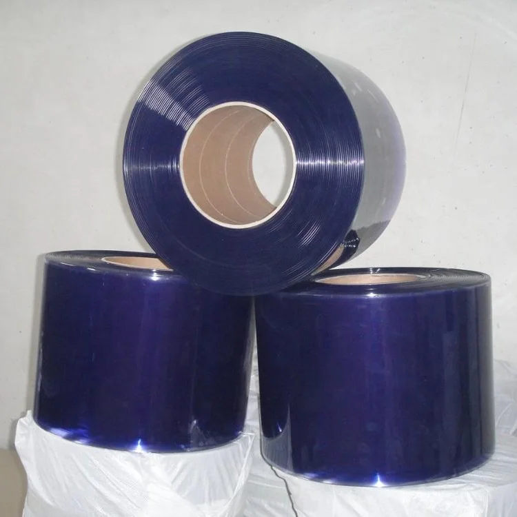 China supplier high quality transparent pvc door strip curtain sheet roll