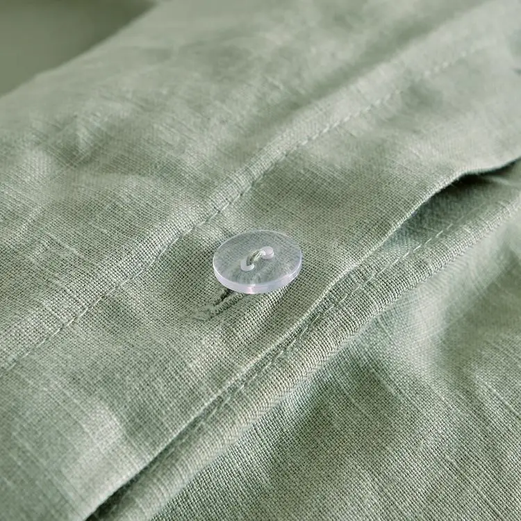 
Soft Advanced Solid Color Luxury King Size 4 Piece Sheet Sets Bedding 100% Linen Bedsheet Luxury Bedding Sets 