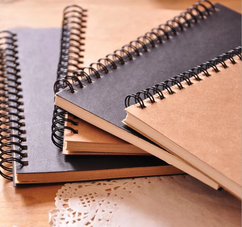 Factory price  bulk A4 A5 custom giveaway gifts stationery school kraft notebook