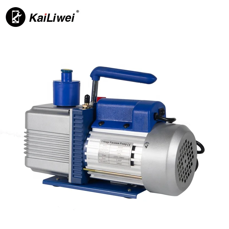 Kailiwei OCA  Laminating Machine LCD Separator Oil-free Air Compressor  Bubble Remove Defoam Machine Non-oil Pump set