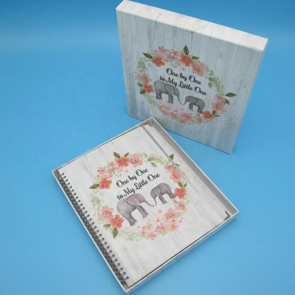 
Gift book customized special design spiral notebook printing 