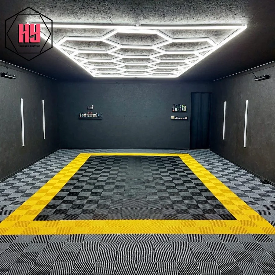 4 8*2 М 16*8 футов Австралия лидер продаж DIY шестиугольная Автомобильная мастерская светодиодная лампа с деталями
