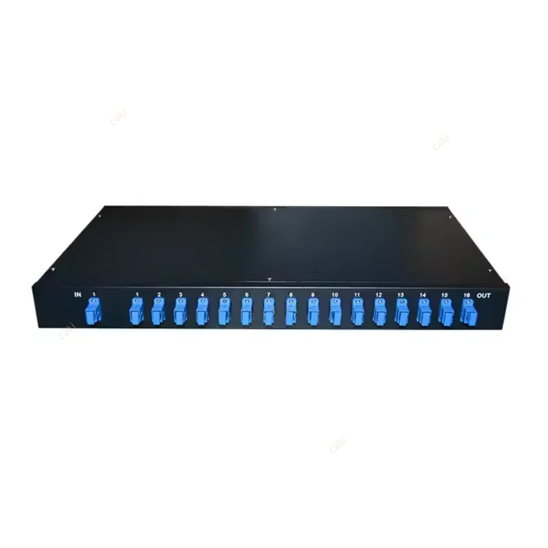 1*16 1*24 1*32 PLC Cassette Terminal Box SC Rack Mount Splitter For 19 inch Distribution Frame Fiber Optical PLC ODF Singlemode