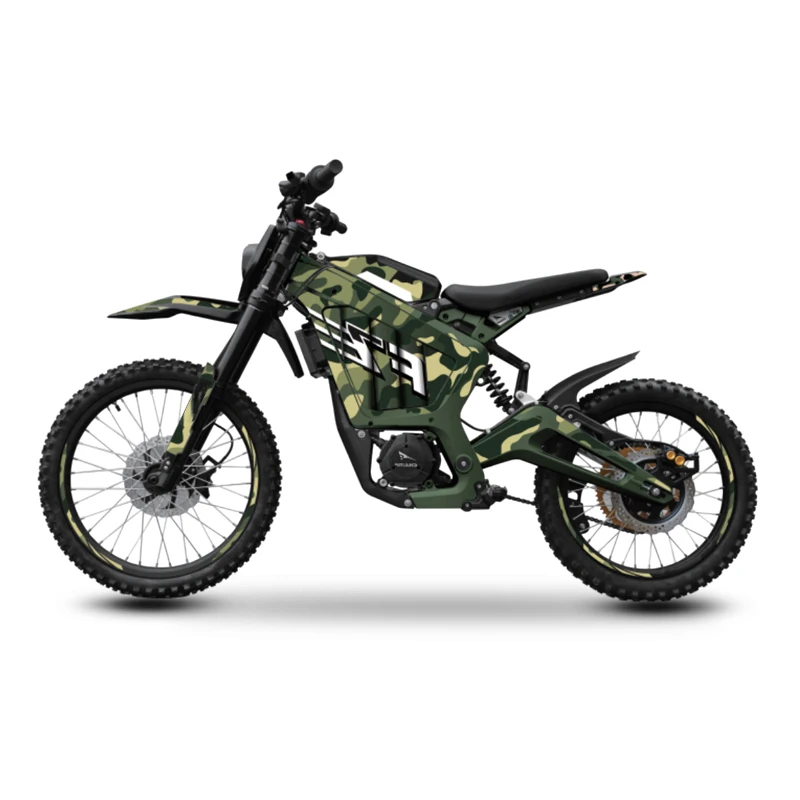 High speed electric pit bike 72v 3000W 38.4A 100km/h special transportation electric dirt bike motorcycle