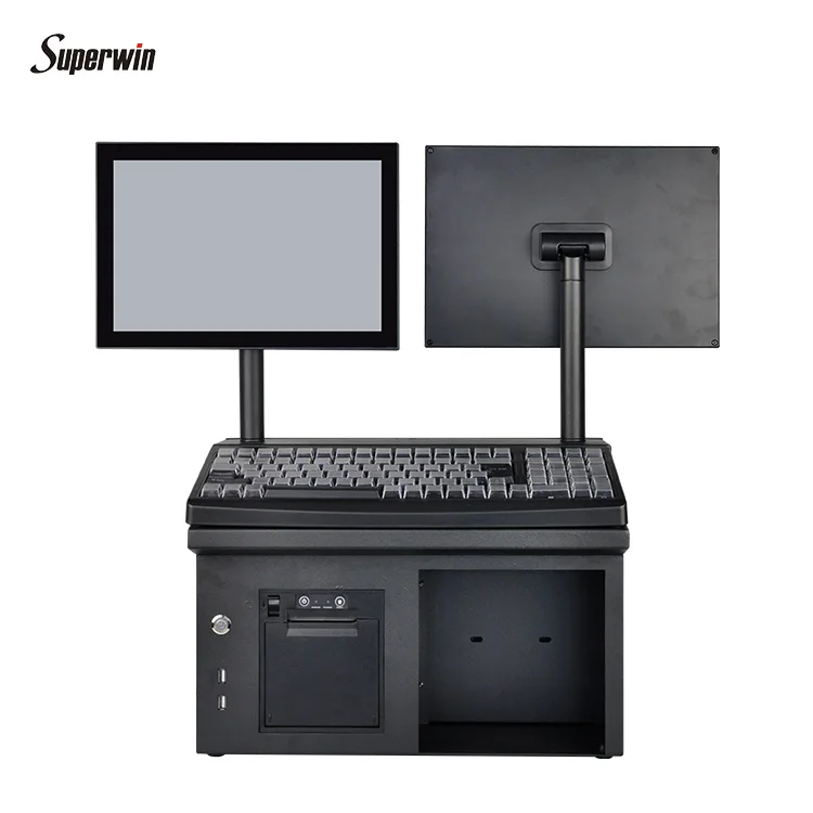 Cash Register POS Machine All In One POS Hardware Point Of Sale Cash Register Computer Desktop Android  Pos Systems