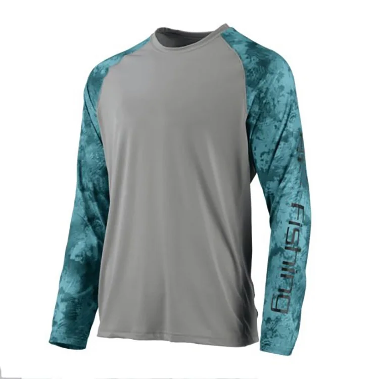 Customized Oem Dye Sublimation Fishing Jerseys Unisex Long Sleeve Fishing Shirt Wear Fishing Shirts Custom