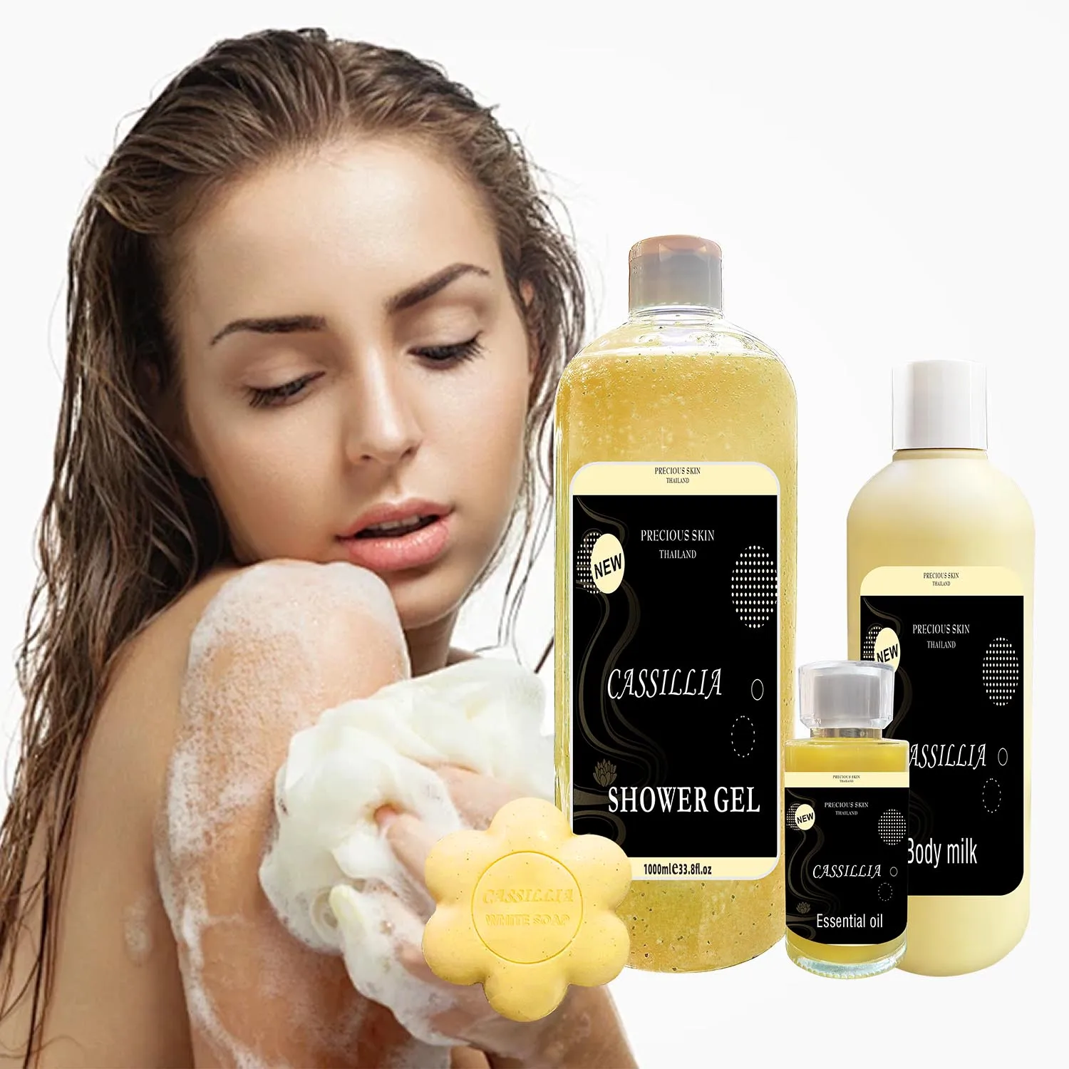 Hot selling Best Spa Gifts Self Skin Care Beauty Product Gifts for Women Shower Gel de douche Body Lotion Soap Home Spa Bath Set