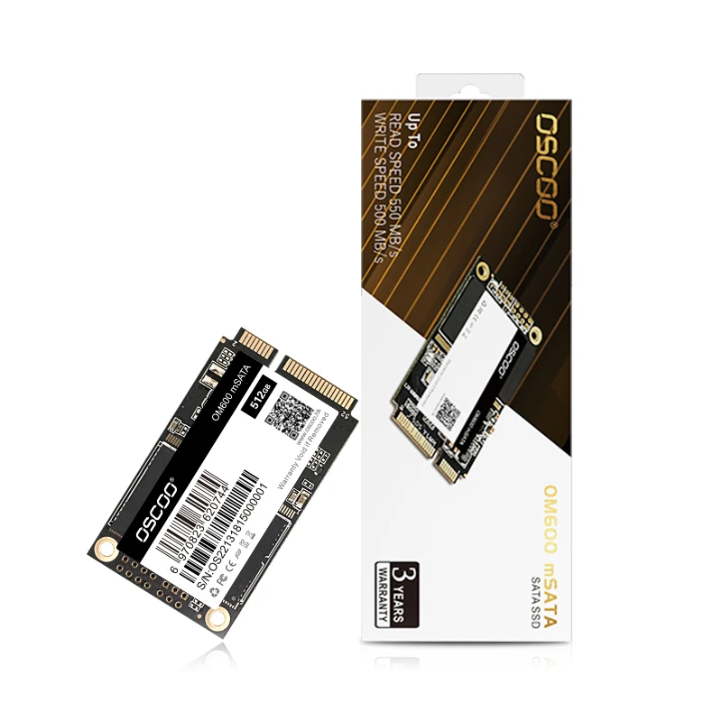  OSCOO оптовая продажа с фабрики mSATA SSD жесткий диск для ноутбука Msata 16 гб оперативной памяти 32 встроенной 64 128 256 512 1 ТБ Disco Duro Solido