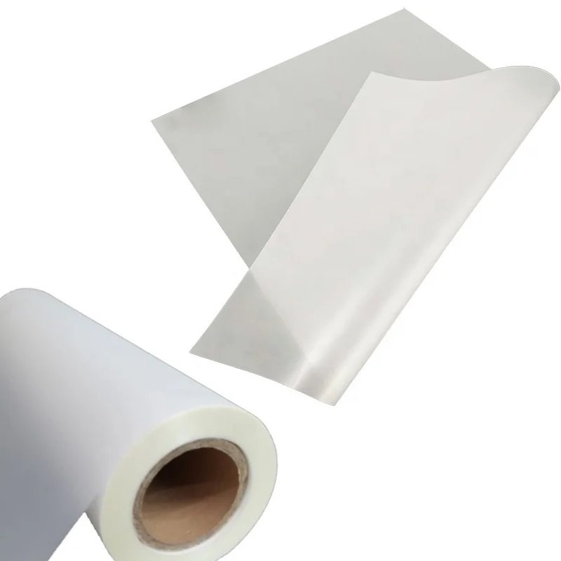 China Factory White Ink Printable T-shirt 30cm/60cm Heat Transfer DTF PET Film For DTF Digital Inkjet Printer