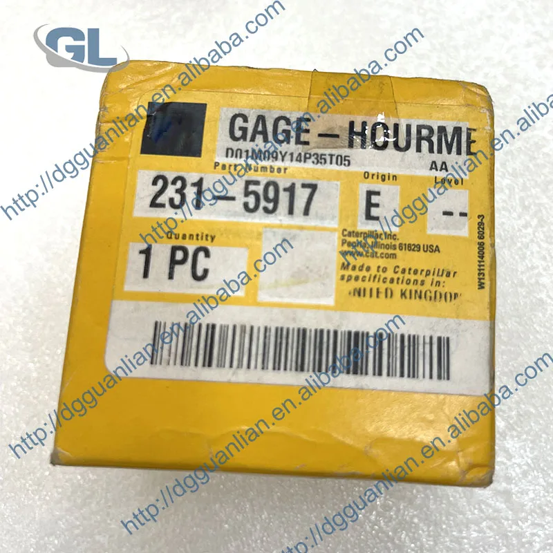 331-810-012-001 331 810 012 001 кабина Международный счетчик часов двигателя 231-5917 52 мм 12 В