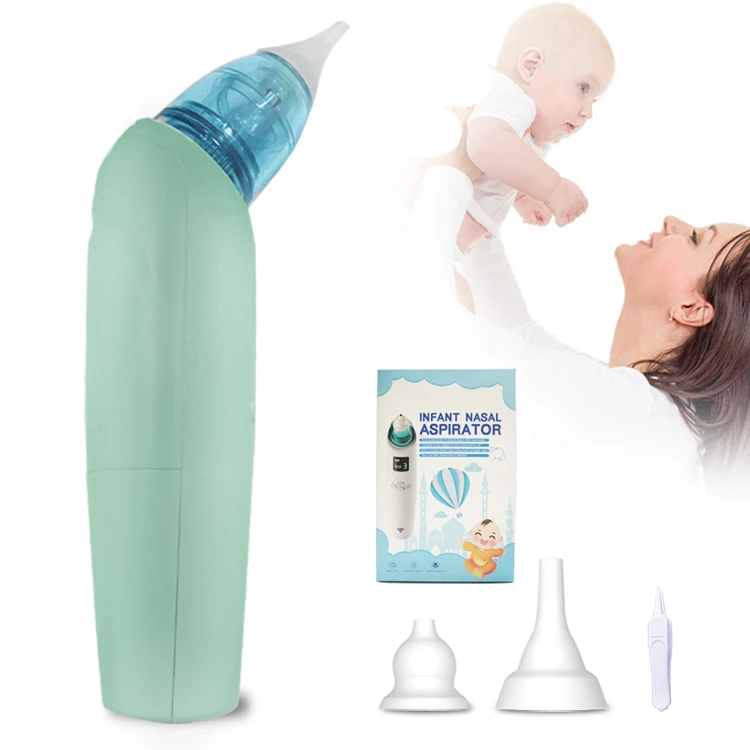 
2021 New Safe Design Gentle Clean touch for your Baby nose cleaning Baby Nasal Aspirator 