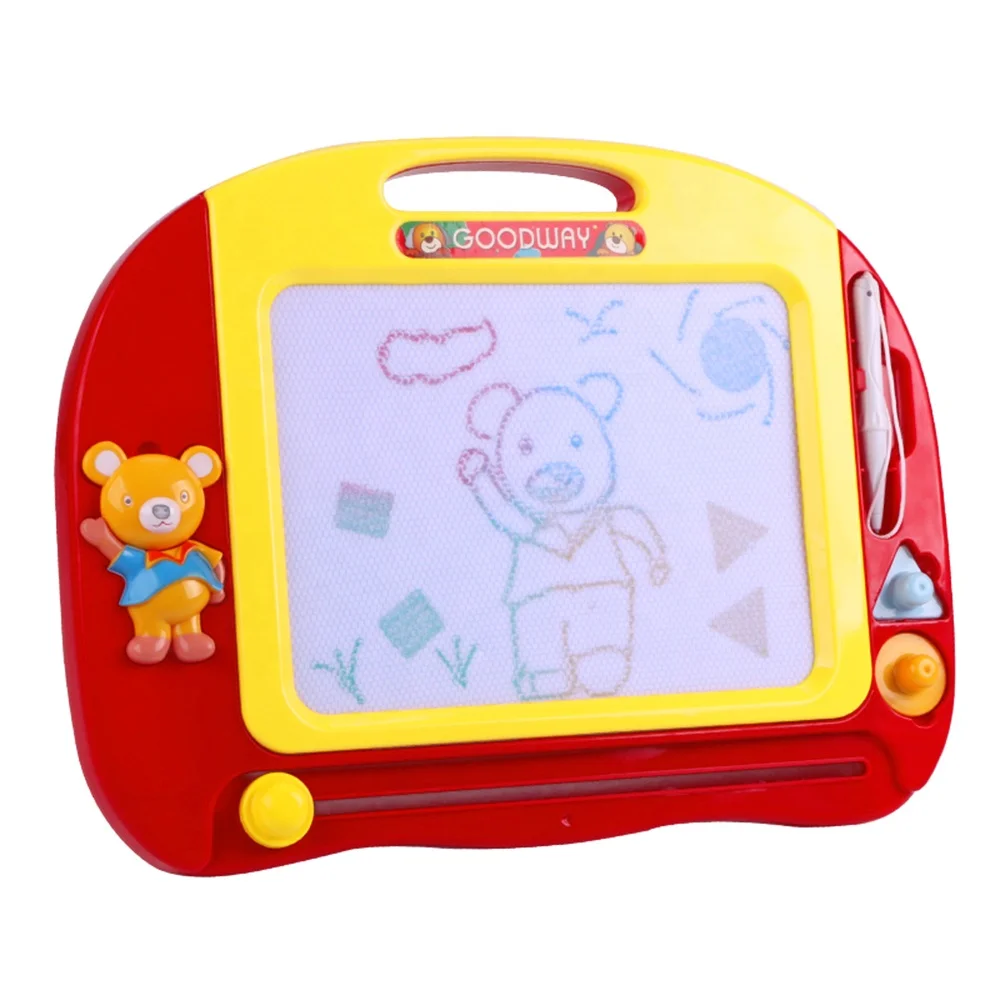 Мультяшные детские игрушки для рисования маленькие цветные магнитные доски малышей