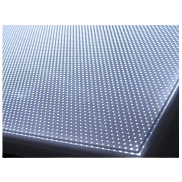 100%  Virgin Acrylic Sheet Optical Grade Guide Panel for LGP Light