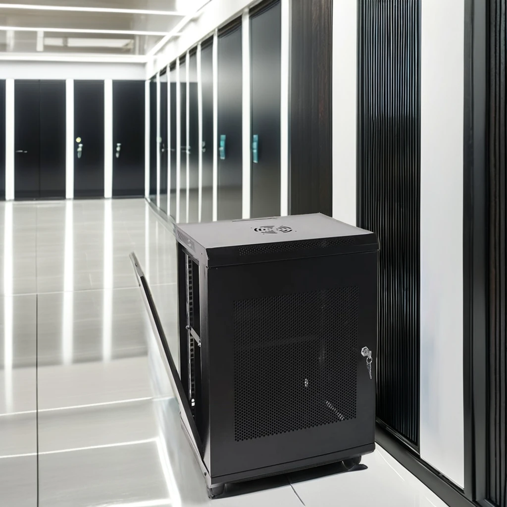 wholesale 12u Metal server network cabinet 19inch Floor Standing Data Center Internet Telecom Server Rack