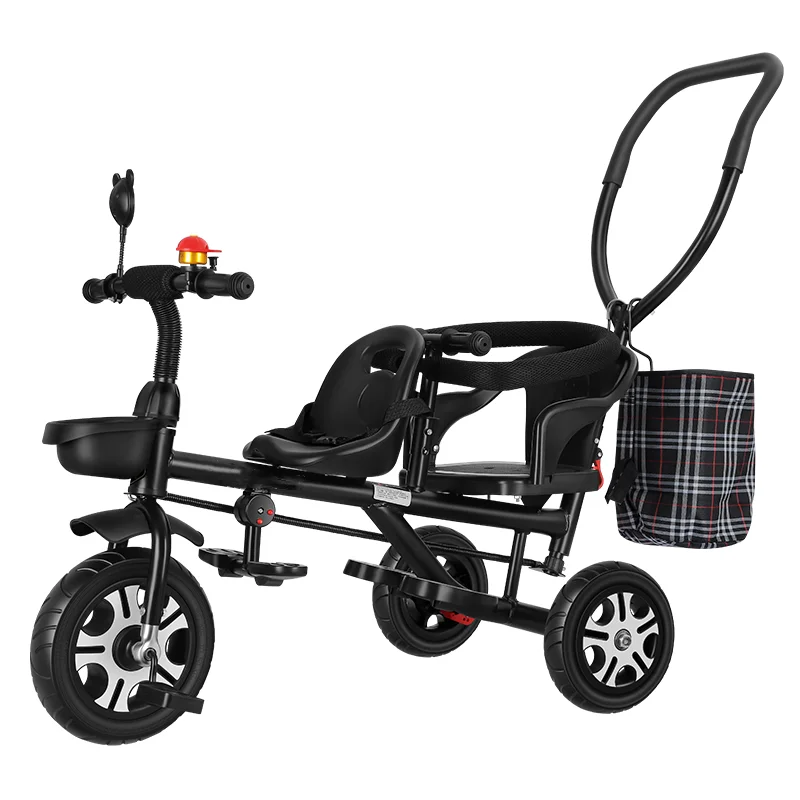 Double Baby Stroller Can Sit And Lie Two-Way Portable Folding Shock Absorbent Baby Stroller For Nnewborn Children