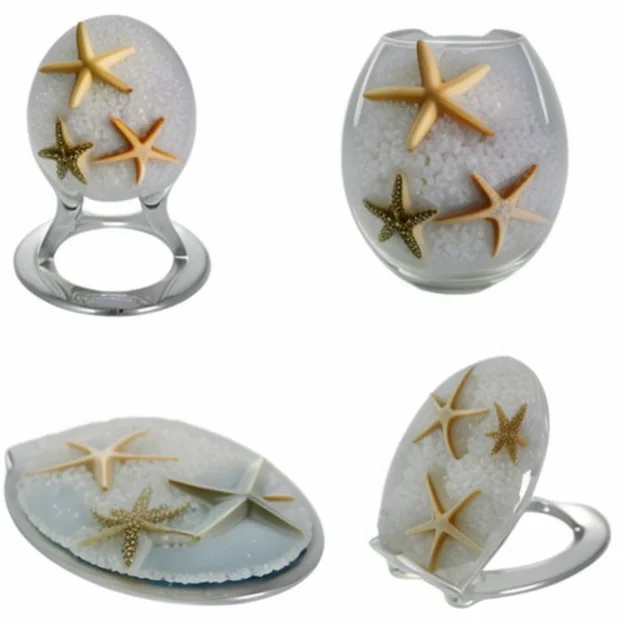 Resin toilet seat lid cover toilet Resin seat lid custom Resin colorful transparent