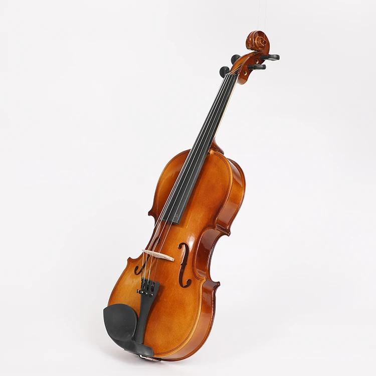 Cheap In Stock String Music Instruments Linden Plywood Matte Violin