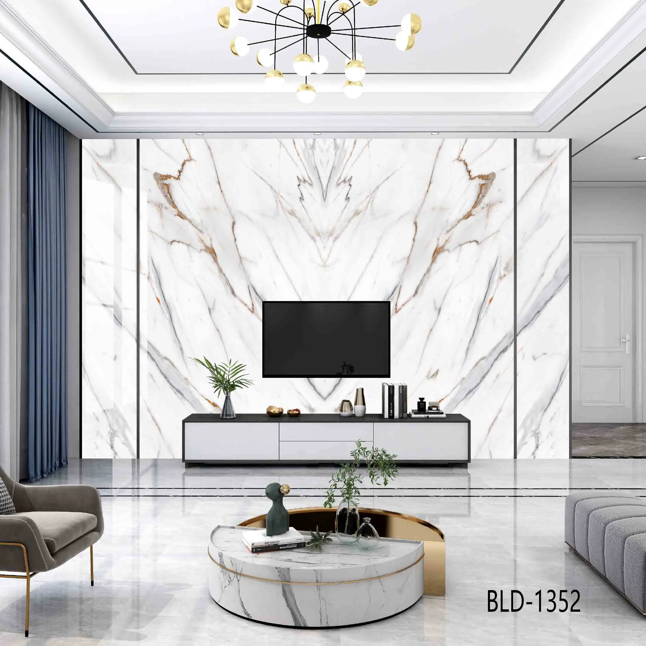 Marble design wall panels interior walls carbon crystal panels bamboo charcoal panels