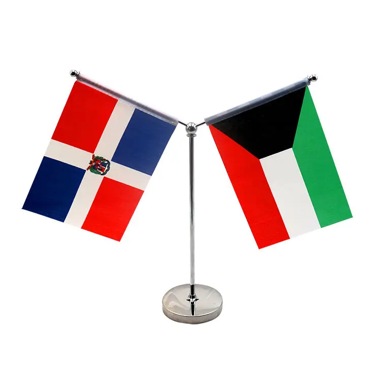 Wholesale Easy To Remove Portable Table Flag Stand China Table Flag Stand Metal Base Business