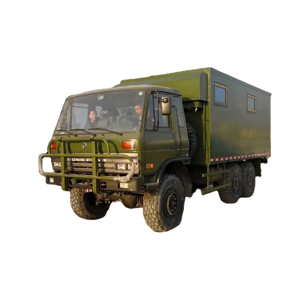  4x4 Dongfeng 8 человек двигатель дом военный автофургон на