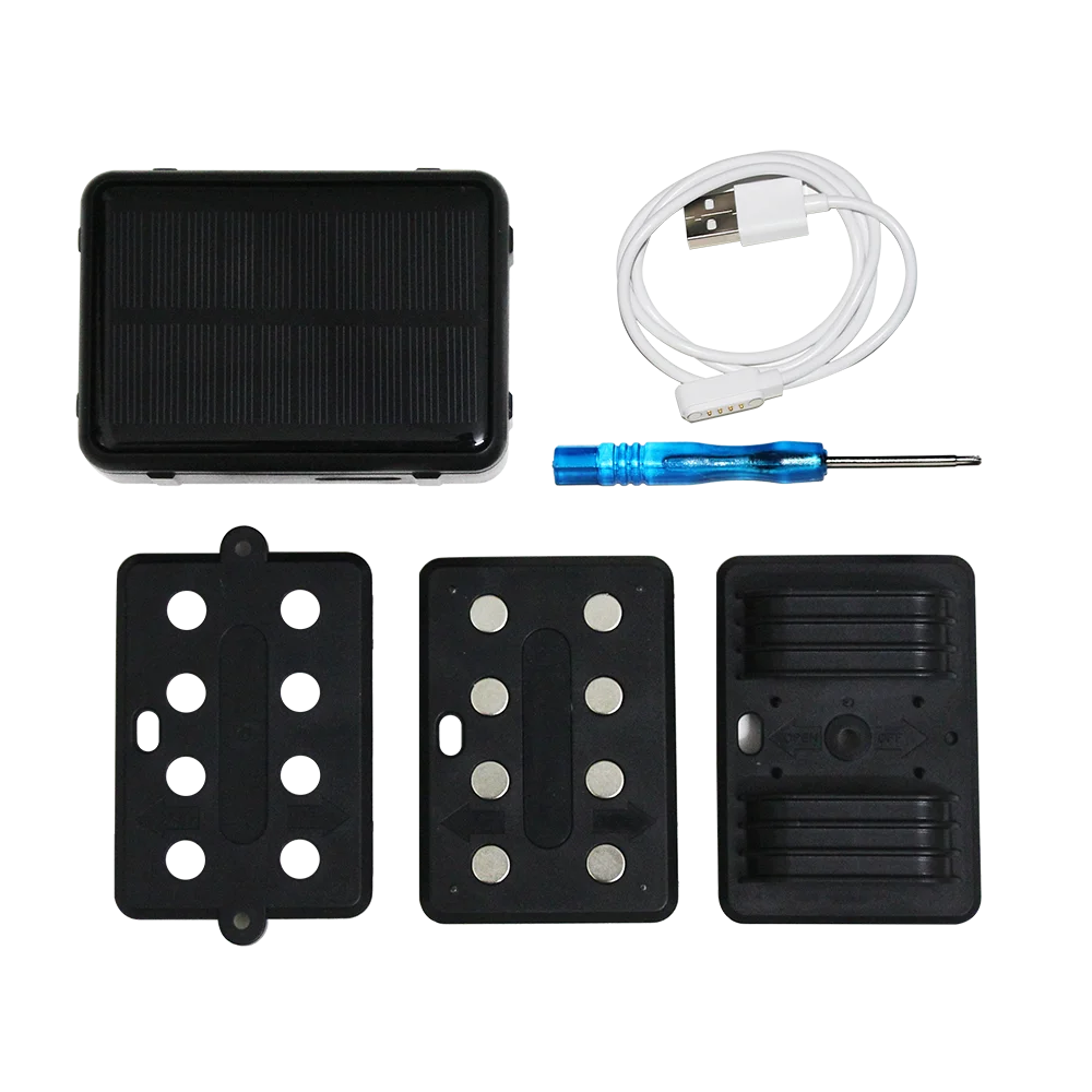 V44 wi fi gps отслеживания системы термометры 2 г GSM 3G WCDMA 4 Солнечный трекер