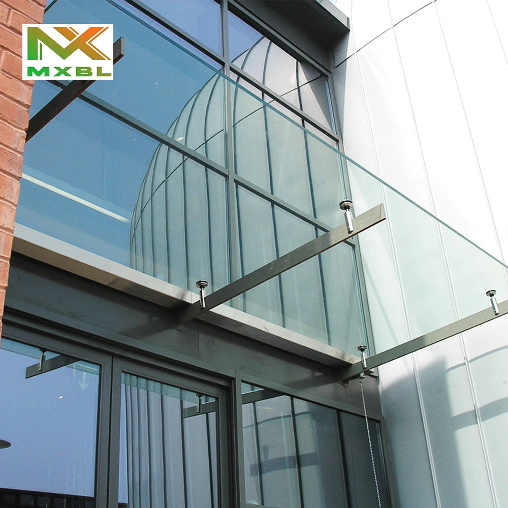 tempered glass awnings Home-suitable Awnings and Canopies for Frameless Glass Patio Entrances