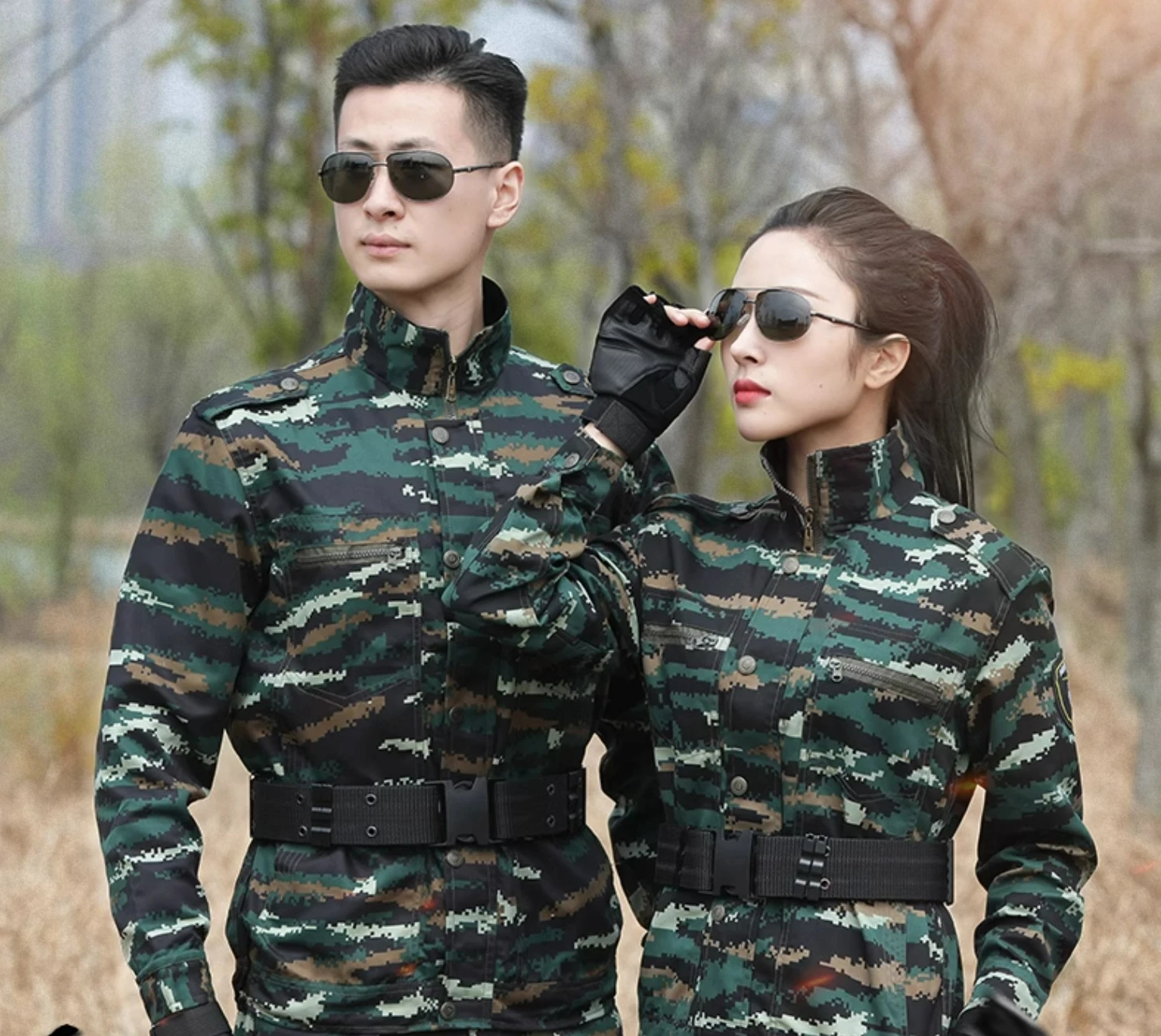 Hunting Jacket Camouflage Clothing Fishing Swamp Camo Coat Outdoor Hunting Clothes  High-quality Hunting Jacket