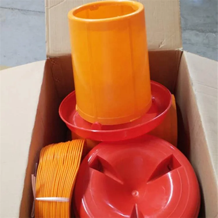 New product 8kg animals feeding equipment plastic chicken feeders used poultry feeder for chicken farm