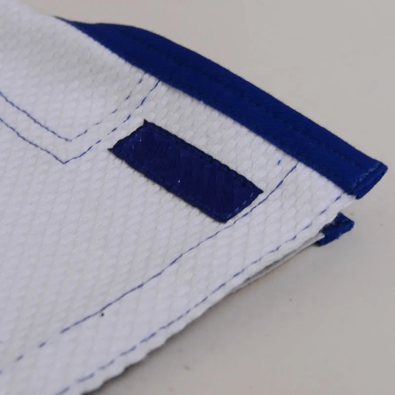 Custom Design Jiu Jitsu Patches Gi White/Blue/Black Kimono BJJ Gi Uniform Sportswear for Adult Martial Arts