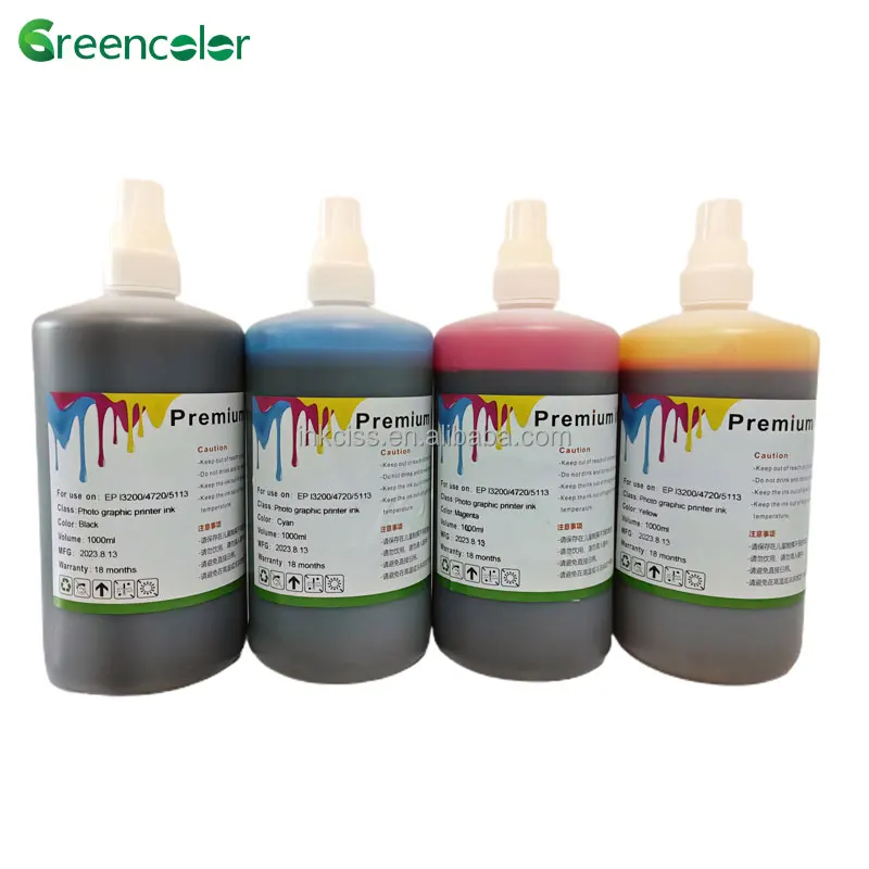 Water based dye inks for Epson workforce C21000 C5000a C6000a C17590 C20590 C20600 C20750 with new design bottle