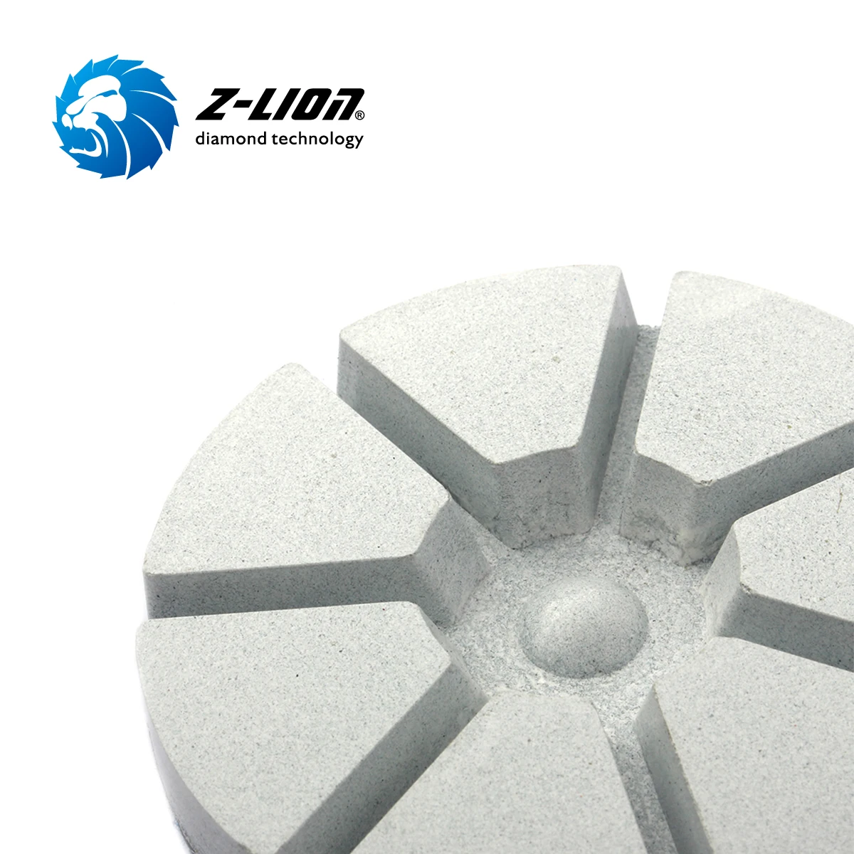 Z-LION 80mm Diamond Dry Floor Polishing Pad for Concrete Floor Dry Resin