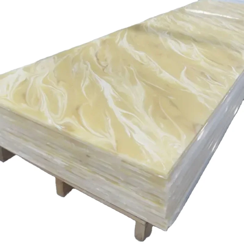 Wholesale Artificial Stone Type and Acrylic Solid Surface Stone Marble Acrylic Sheets