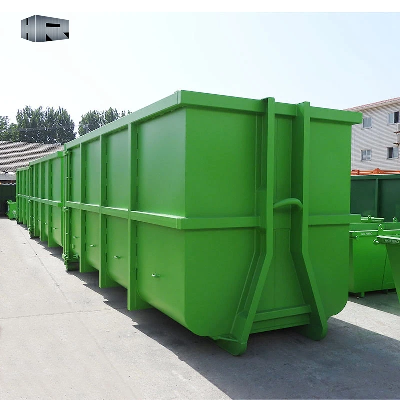 Hook lift bodies industrial waste hook lift container for sale