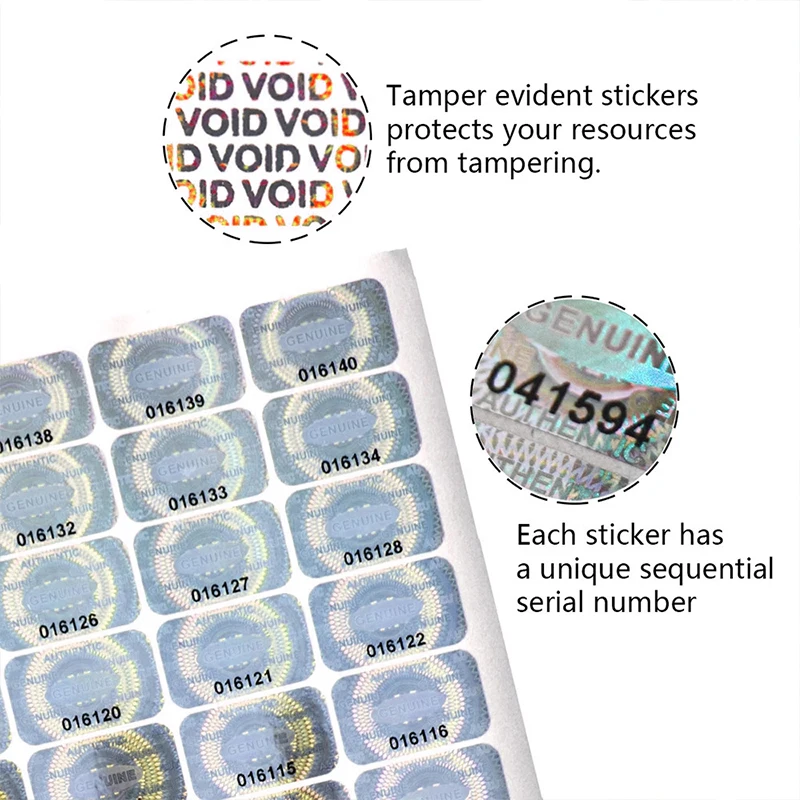 Guangzhou Factory Custom Security Hologram VOID Warranty Sticker Anti-counterfeiting Hologram Label