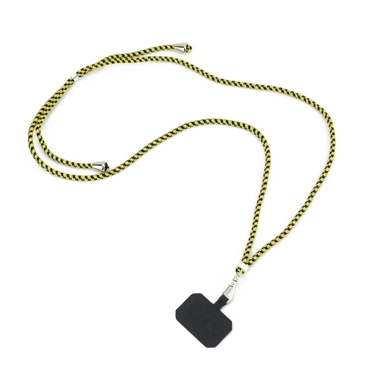 Universal Adjustable Smartphone Phone Straps Lanyard with metal rope with pad Phone Lanyard