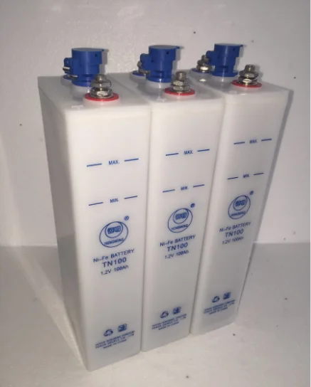 Higher Quality Long Life Solar Battery NI-FE Battery Nickel Iron Batteries 1.2V 24V 48V TN100AH